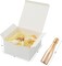 White Gift Boxes for Presents with Lids, 12 Pack 8x8x4 Inch, 80ft Twine, Stickers & Tape - Easy Assemble for Bridesmaid Proposal, Wedding, Party Favors